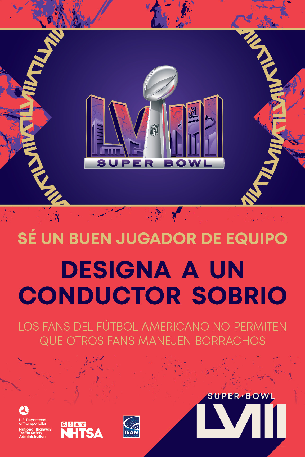 Super Bowl Fans Don’t Let Fans Drive Drunk Traffic Safety Marketing